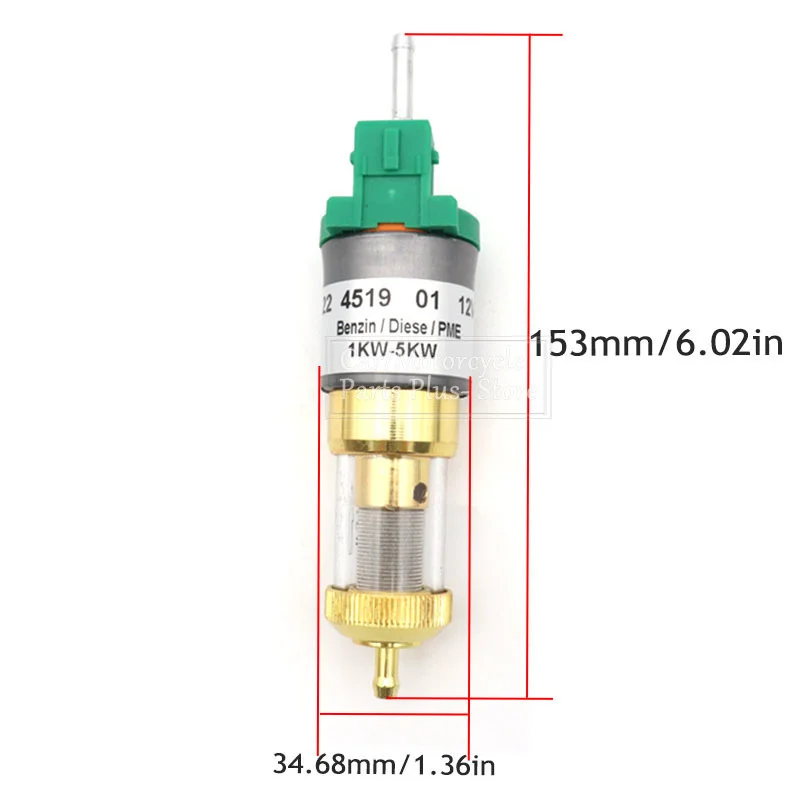 22ml/28ml Feul Pump Car Air Heater Diesel Pump For 12V/24V 1KW-5KW Webasto Eberspacher Car Air Parking Heater Accessories view 5