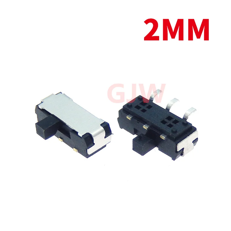 10pcs SK19 3 Pin Mini Slide Switch On-OFF 2Position Micro Slide Toggle Switch Miniature Horizontal Slide Switch Micro Limit