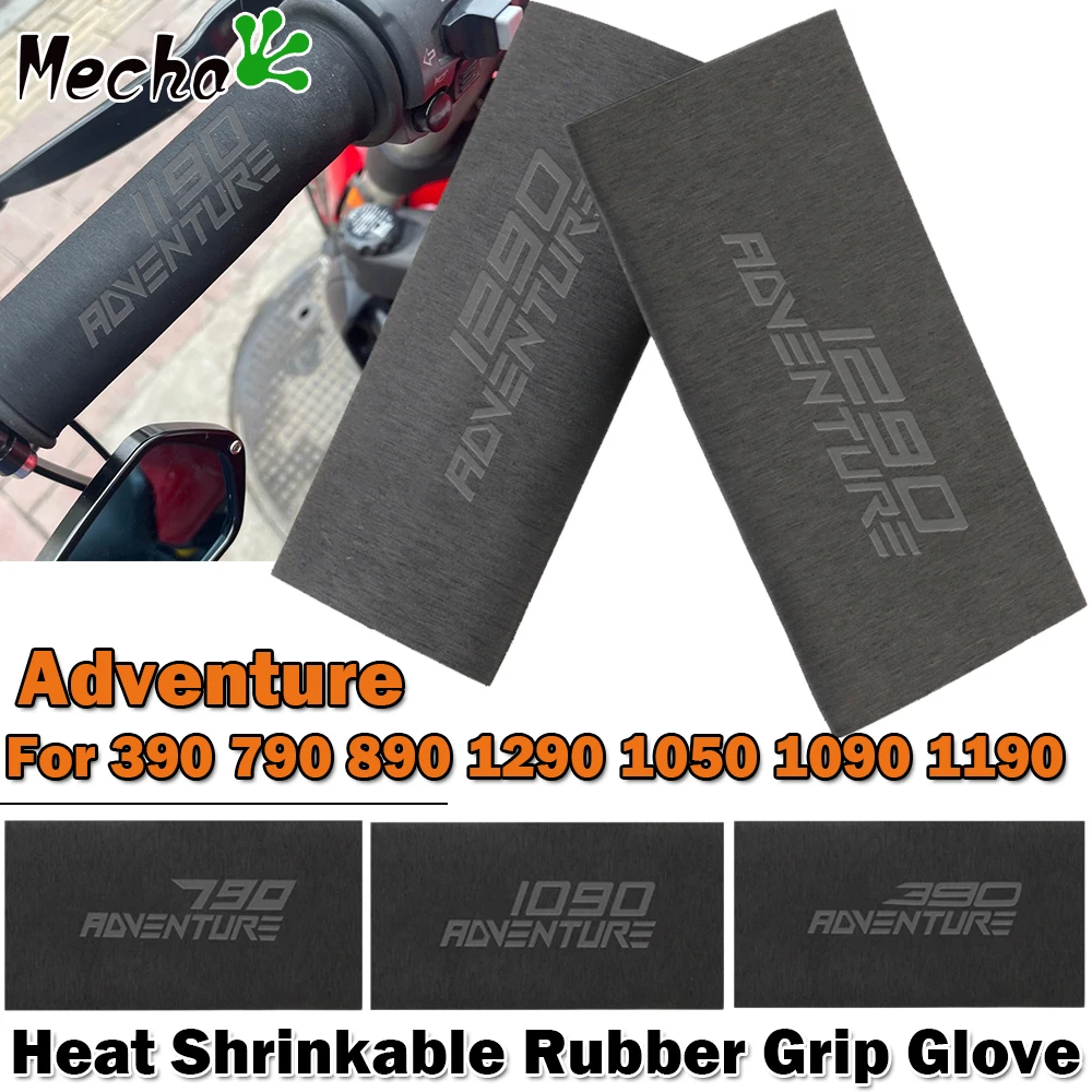 Motorcycle Nonslip Rubber Handlebar Heat Shrinkable Grip Cover For KTM 390 790 890 1290 1050 1190 1090 Adventure ADV All years