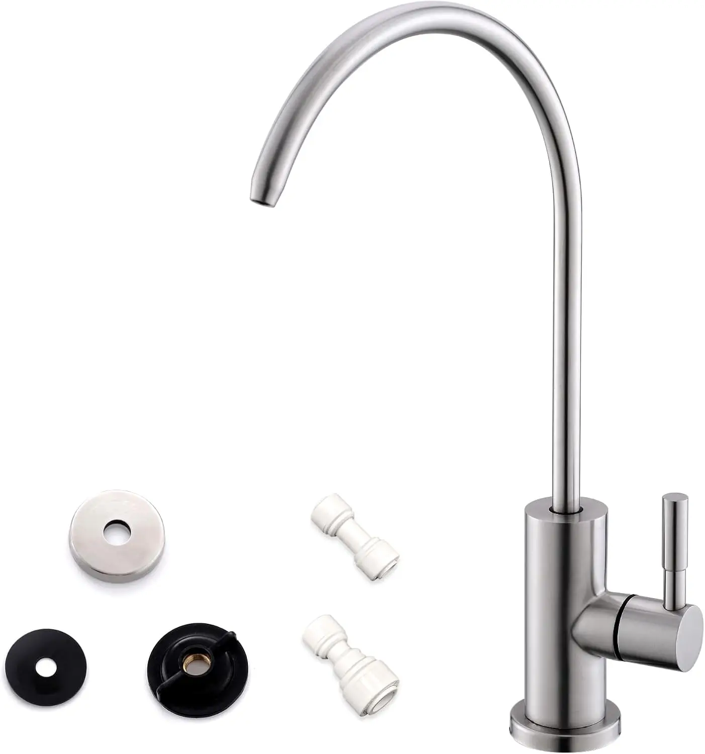 

Drinking Water Faucet for Kitchen Sink, Kitchen Water Filter Faucet Stainless Steel for Reverse Osmosis or Water Filtration