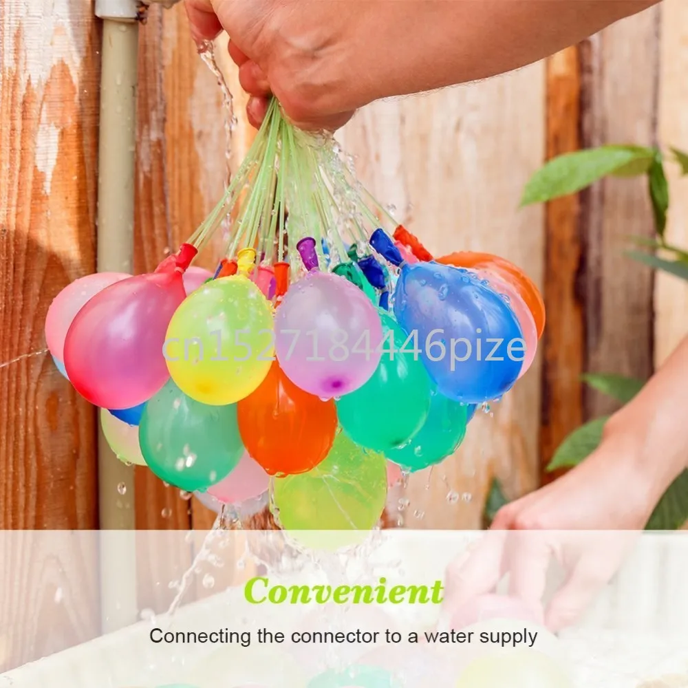 Filling Water Balloons Funny Summer Outdoor Toy Balloon Bundle Water Balloons Bombs Novelty Gag Toys For Children