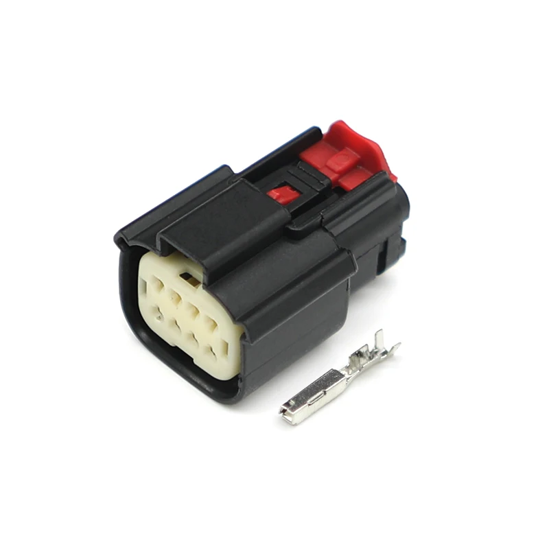 8Pin Automotive Headlight Tailight Cable Connector Plug Socket 33482-0801 Waterproof Additional Terminal for Vehicle Lights