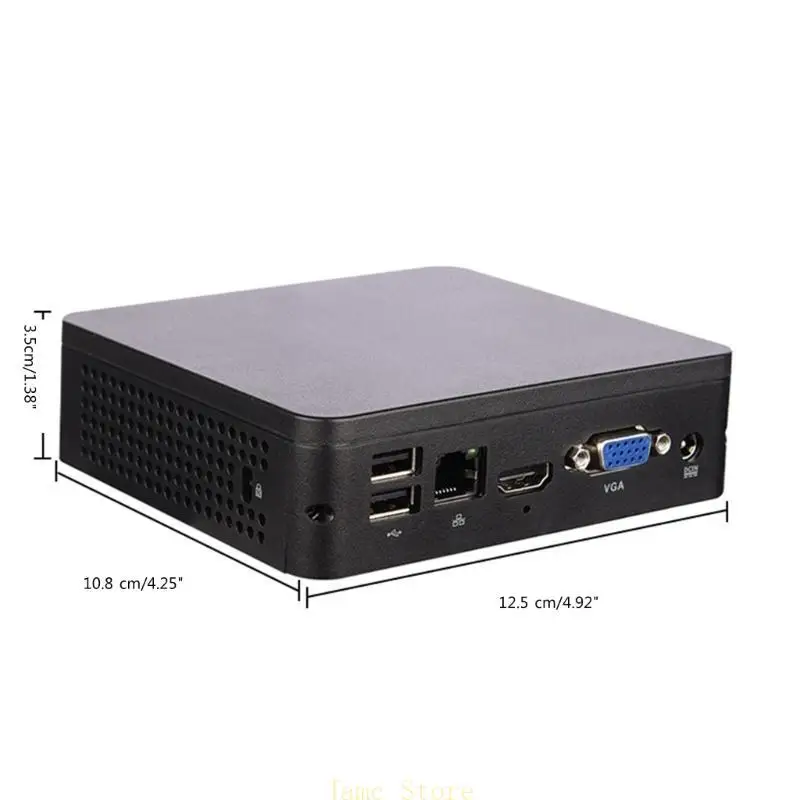 LX0B All in Machine Mini Host Support Win10 con porta per microfoni per cuffie