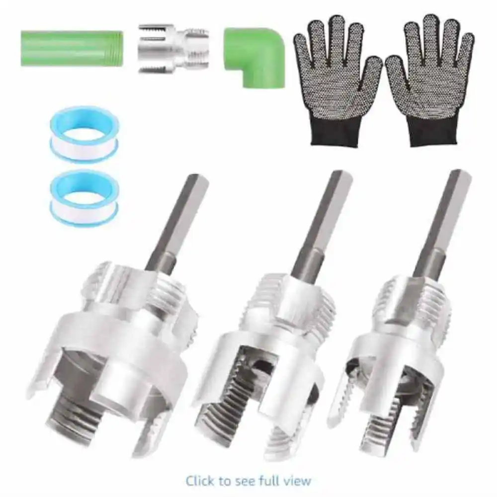 Professional Carbon Steel Pipe Threading Die For PPR Pipes Plumbing Manual Thread Maker Integrated Repair Fitting Device