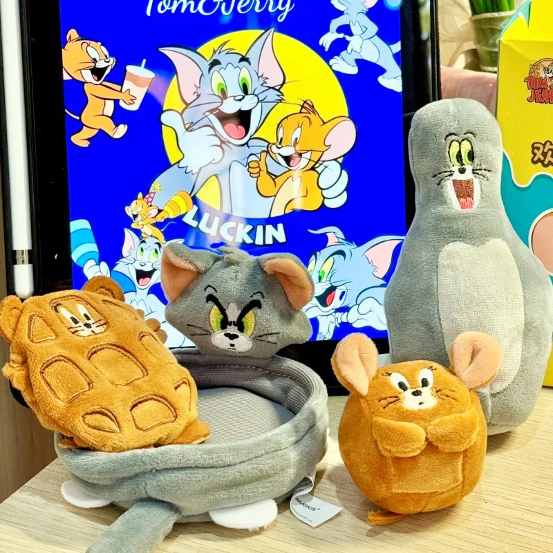 

Genuine 52toys Tom And Jerry Quarrelsome Lovers Series Blind Box Plush Trendy Toys Blind Boxes Birthday Surprise Blind Box Gift