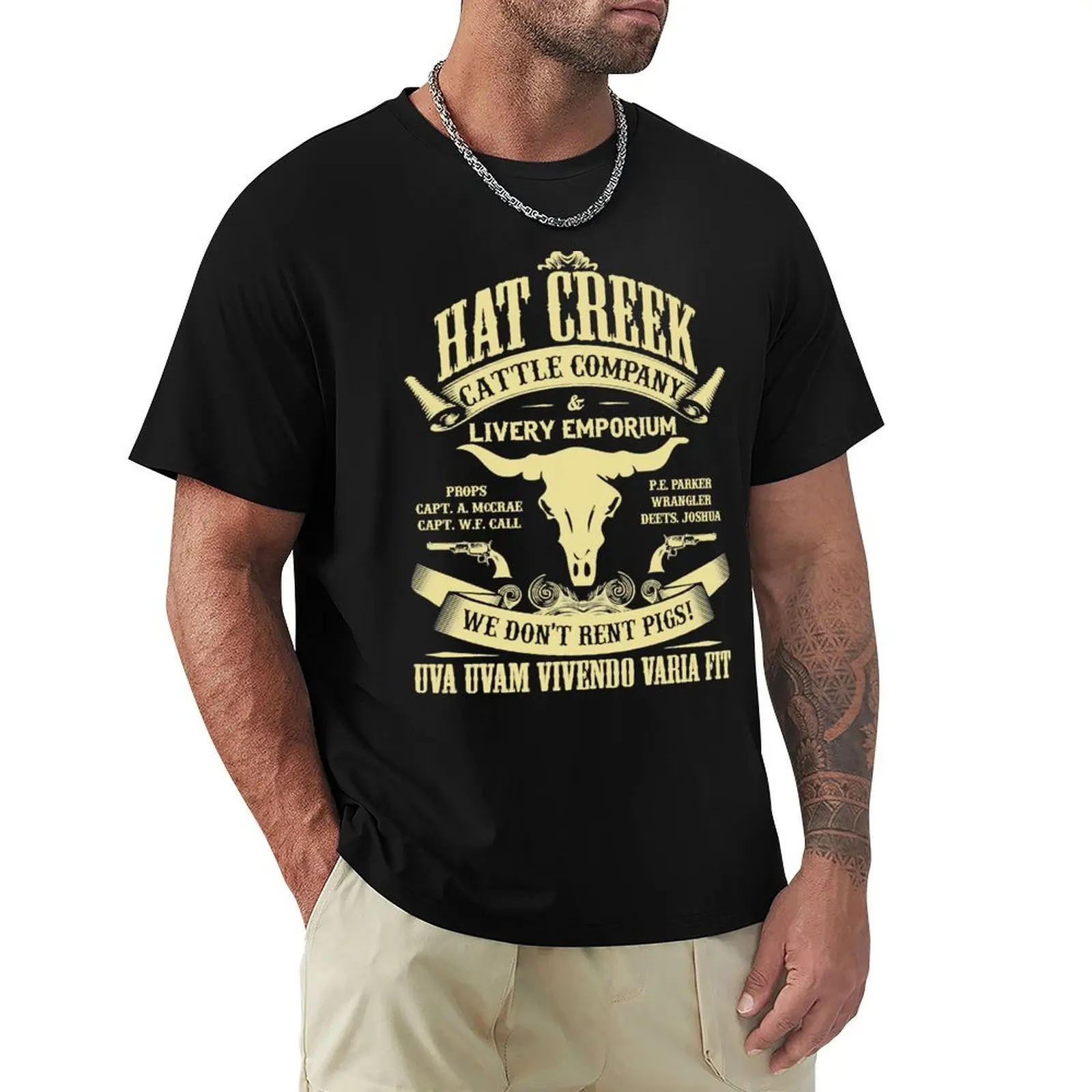 Lonesome dove - Hat Creek T-Shirt Plus Size Comfort Fit Tee
