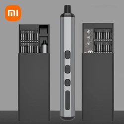 Xiaomi Multifunctional Electric Screwdriver Set Wireless Drill With LED Lights Kit Rechargeable Screw Driver household Hand Tool