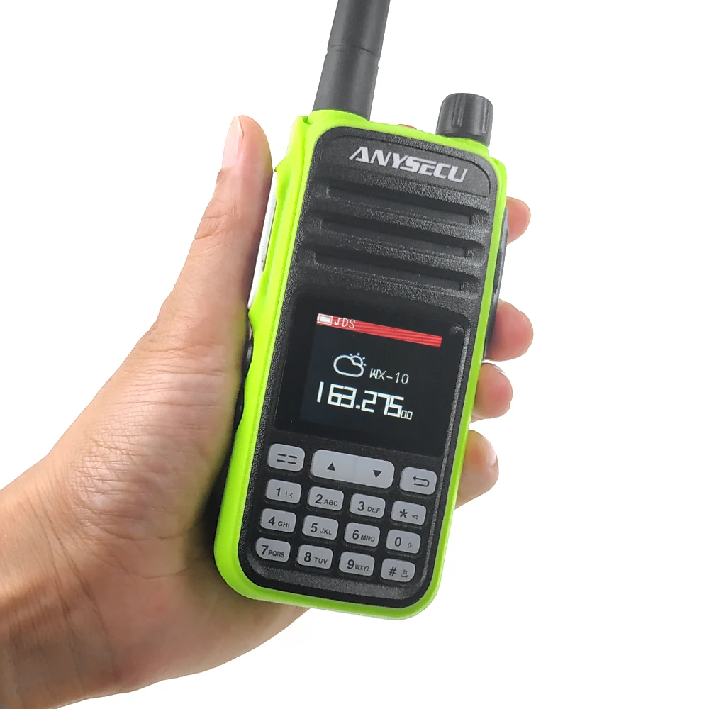 ANYSECU UV-A37 Air Band 108-520MHz Full Band Walkie Talkie Wireless Copy Frequency 256CH Amateur Scanner Marine Ham 2-Way Radio