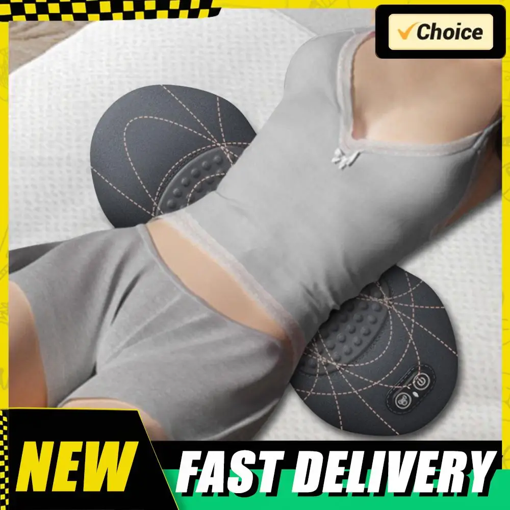 

3 in 1 Electric Lumbar Support Pillow with Adjustable Height Back Massager with Heat Memory Foam Back Pillow for Lower Back