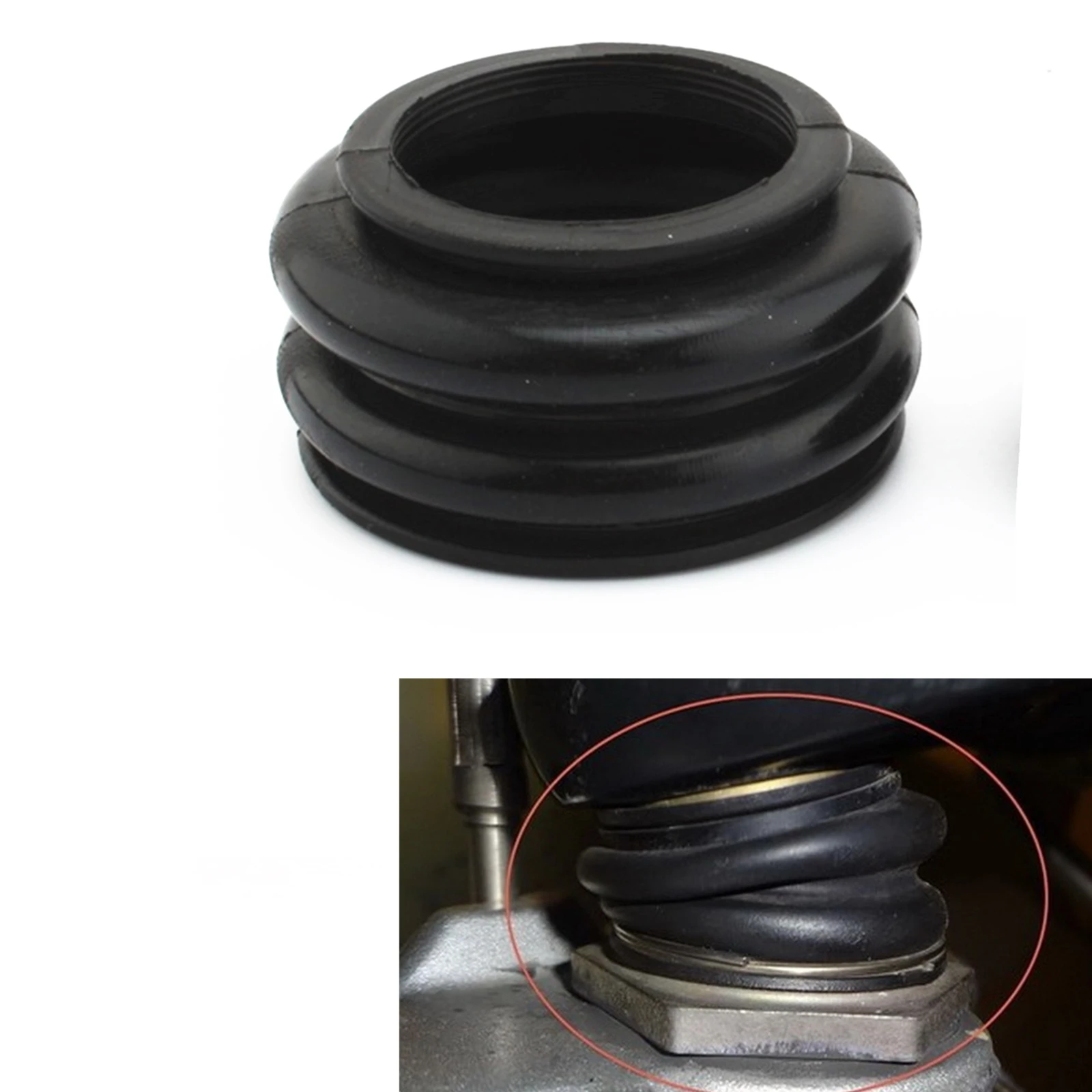 Motorbike Ball Joint Telelever Rubber Boot Bellows Dust Guard Cover For BMW R1200GS R1150 R1100 R850GS HP2 Sport 1150 R