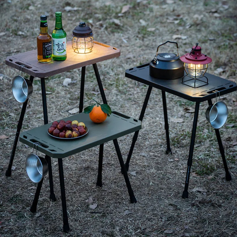 Camping Folding Tactical Small Table Lightweight Portable Picnic Desk Fishing Cooking Side Tables Travel Outdoor Furniture
