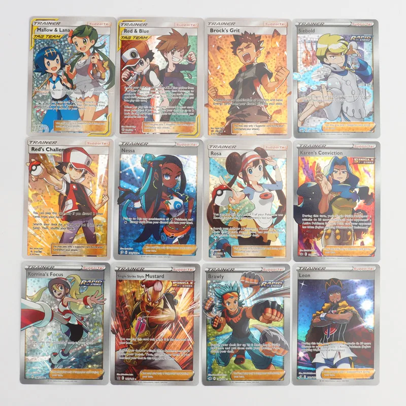 pokemon trainer ash card POKMON GAME S8b 262/184 SR Judge pokemon card ash Slowly collecting