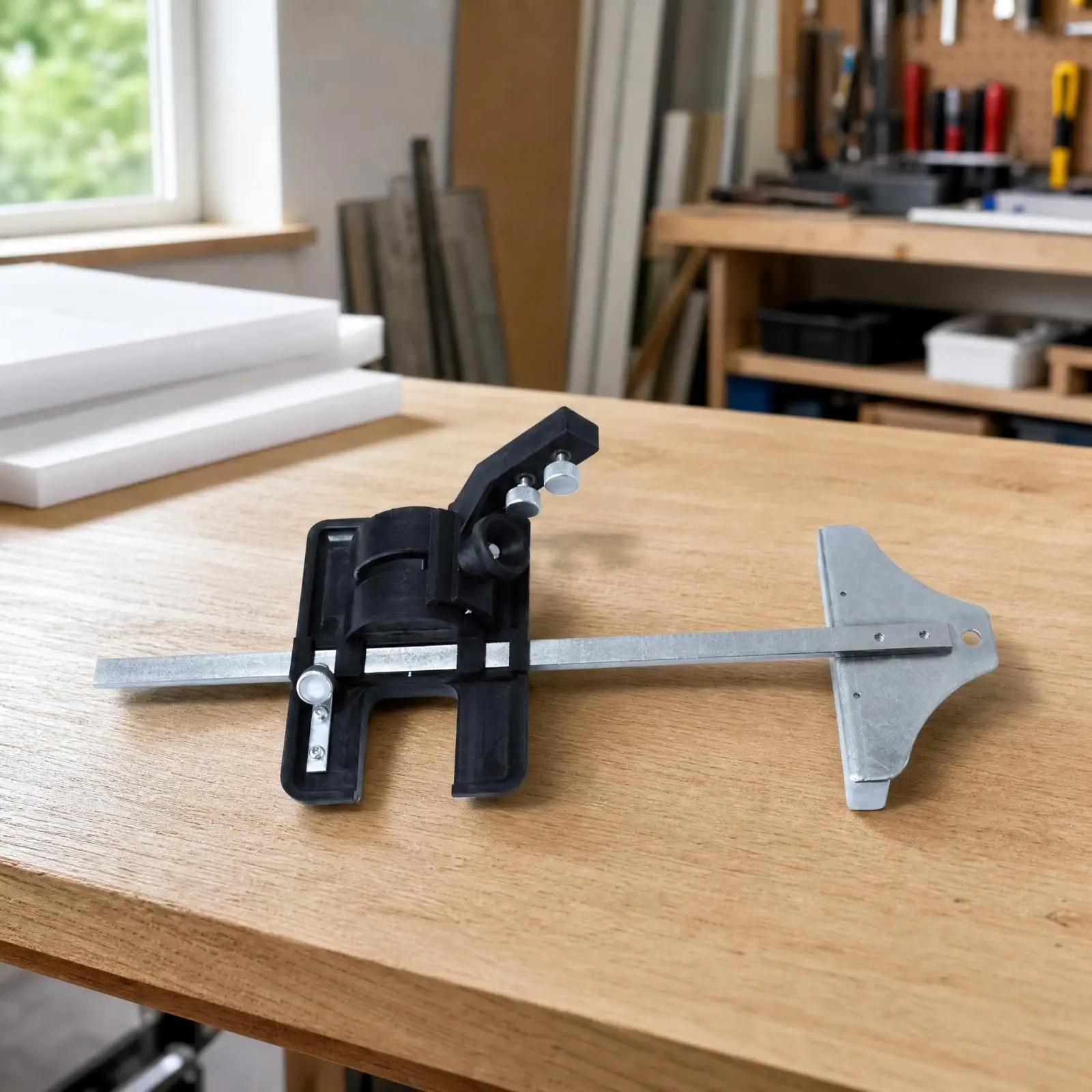 Hot Knife Bevel Cutting Attachment Precision Hot Knife Guide with Adjustable Rail Stable Foam Bevel Cutter Attachment for Model