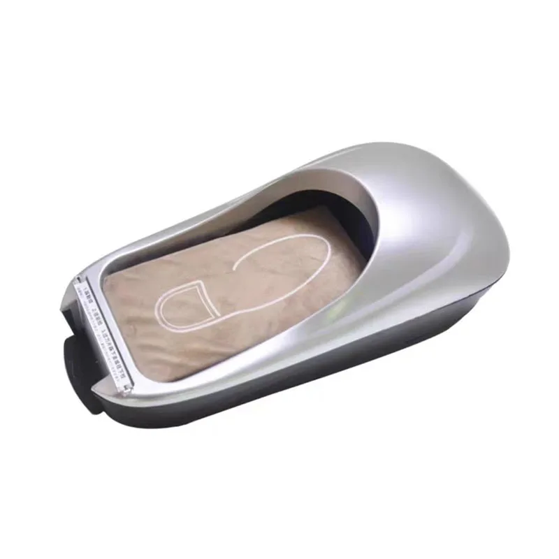 

With 2rolls Film Automatic Shoe Cover Machine Home Hotel Office One Time Shoe Membrane Sole Cover Dispenser Time & Labor Saving