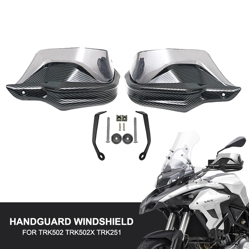 

Fit For Benelli TRK502 TRK502X Handle Protector Windshield Windproof HandGuards Protection TRK251 TRK 502 Motorcycle Hand Guard