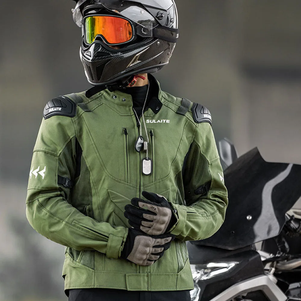Motorcycle Jacket CE Certification Anti-fall Summer Motorcycle Jackets Pants Window Type Breathable Biker Clothes Wear Resistant