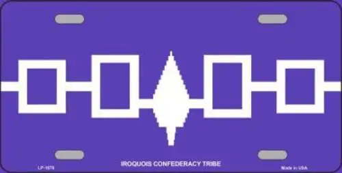 Iroquois Confederacy Flag Metal sign Metal Tin Sign Picture Plaque Art Wall