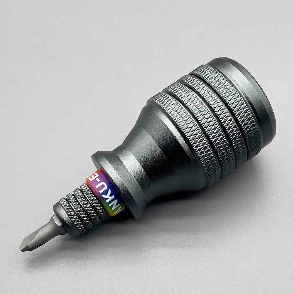 High quality Professional Precision Screwdrivers EDC Aluminum Handle 6.35mm Mini Electrician Tools Repair Kit Screwdriver Set