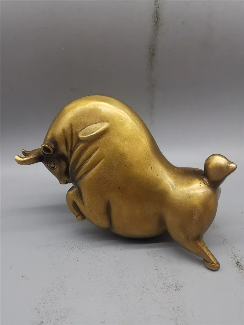 

Brass cattle Ornaments New Chinese animal tabletop decorations home crafts