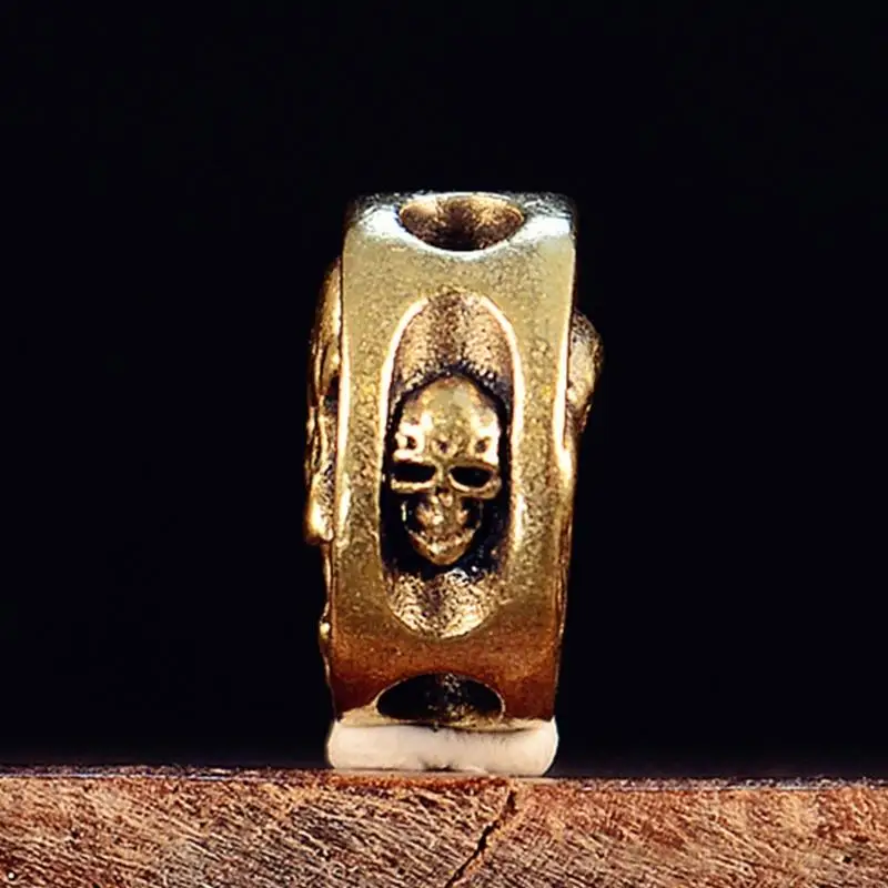 2026 New Artistic Skull Pendant for Necklaces Jewelry and Paracord Projects Lanyard