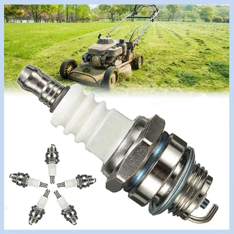 AS63-Lawn Mower Accessories Brush Cutter Hedge Trimmer Engine Ignition Nozzle Spark Plug Lawn Mower Accessories