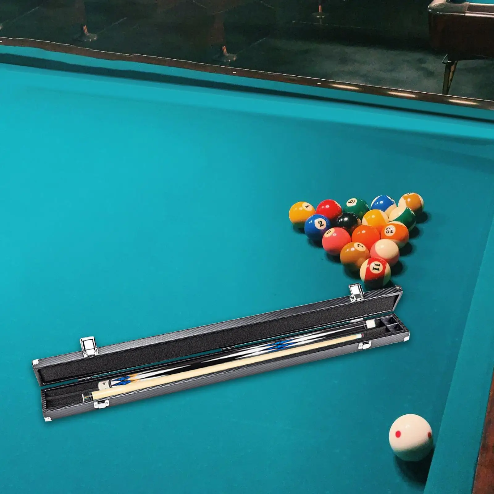 1/2 tongkat biliar tas tangan pelindung meja tongkat Billiard kotak tongkat biliar