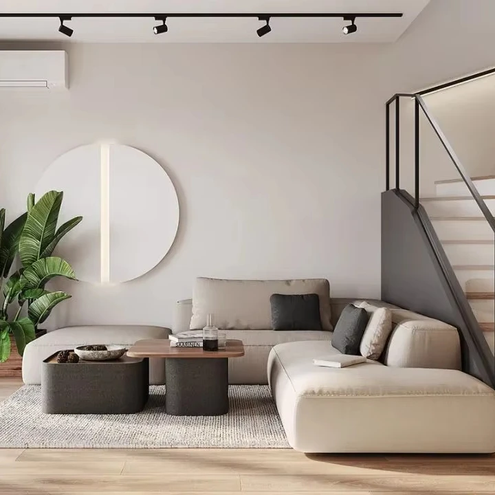 Desain Interior Gaya Modern Sanhai, Denah Lantai, Rendering 3D Max, Villa Roomstyler, Perencanaan Ruang, Rumah Impian yang Dikustomisasi
