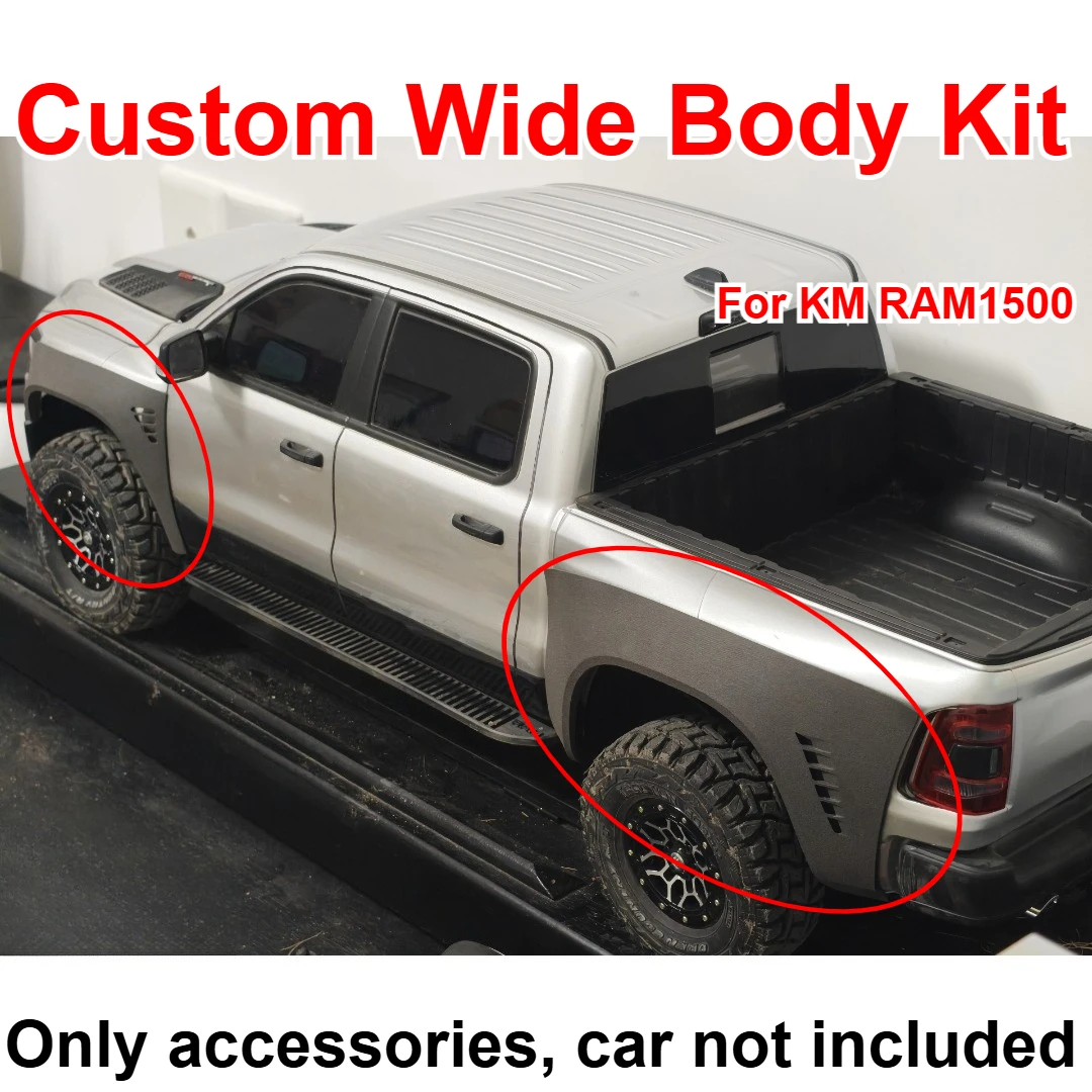 RC Pickup Car 3D Printed Wide  - đánh giá và giá 3D Printing Widebody Kit
