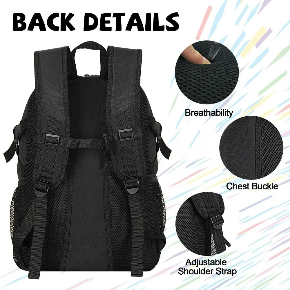 

New Large Capacity Basketball Bag Shoes Compartment Separate Ball Holder Sports Bag Breathable Waterproof Gym Bag Volleyball