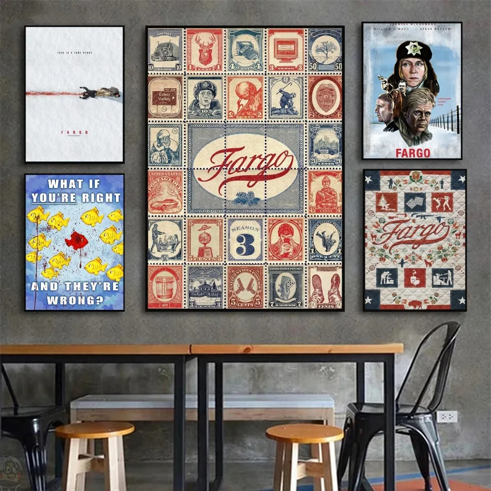 Fargo TV Series Poster Paper Print Home Living Room Bedroom Entrance Bar Cafe Art Painting Decoration