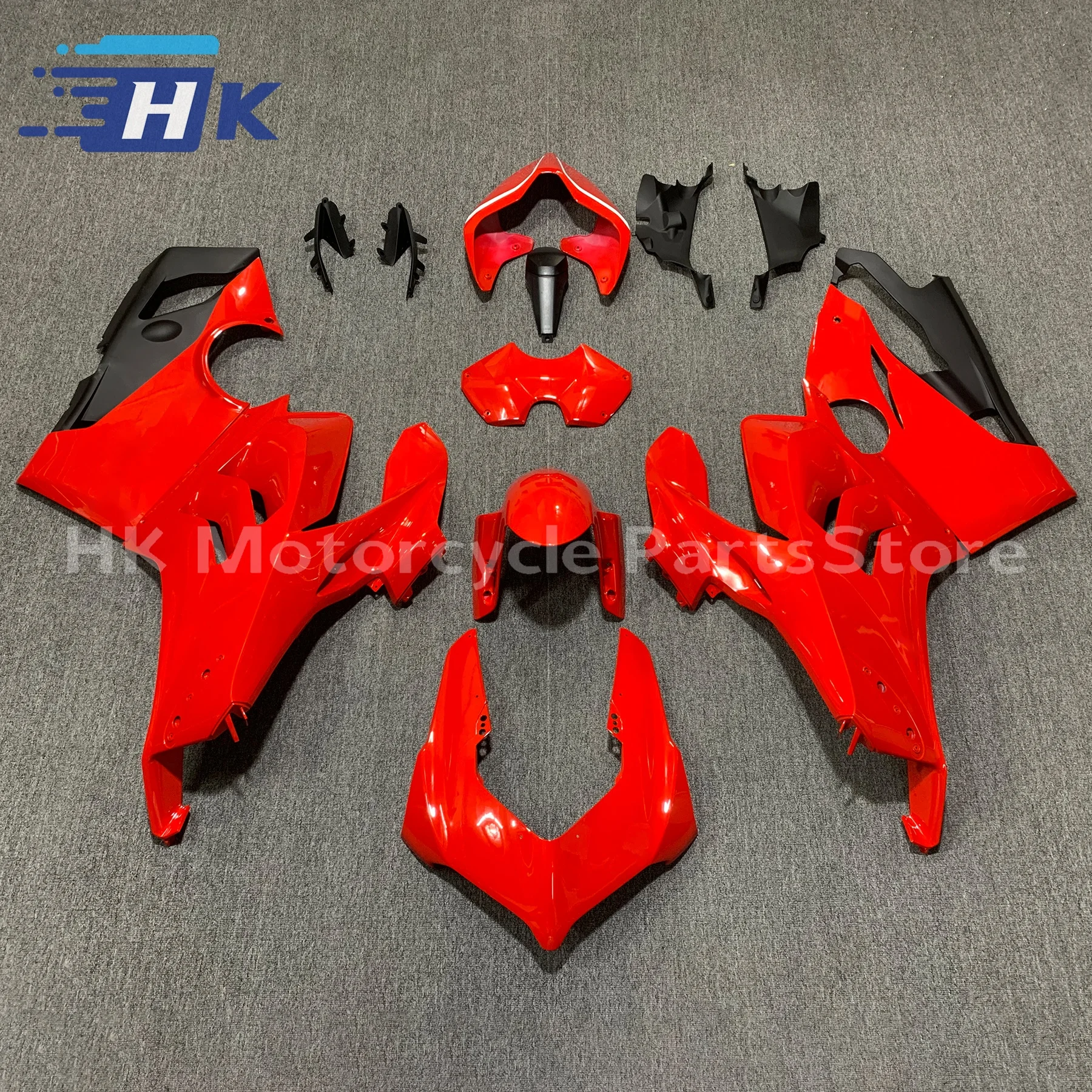 

Подходит для DUCATI Panigale v4 v4s V4R 2020 2021 20 21 полный комплект обтекателей кузова новый набор обтекателей для кузова из АБС-пластика