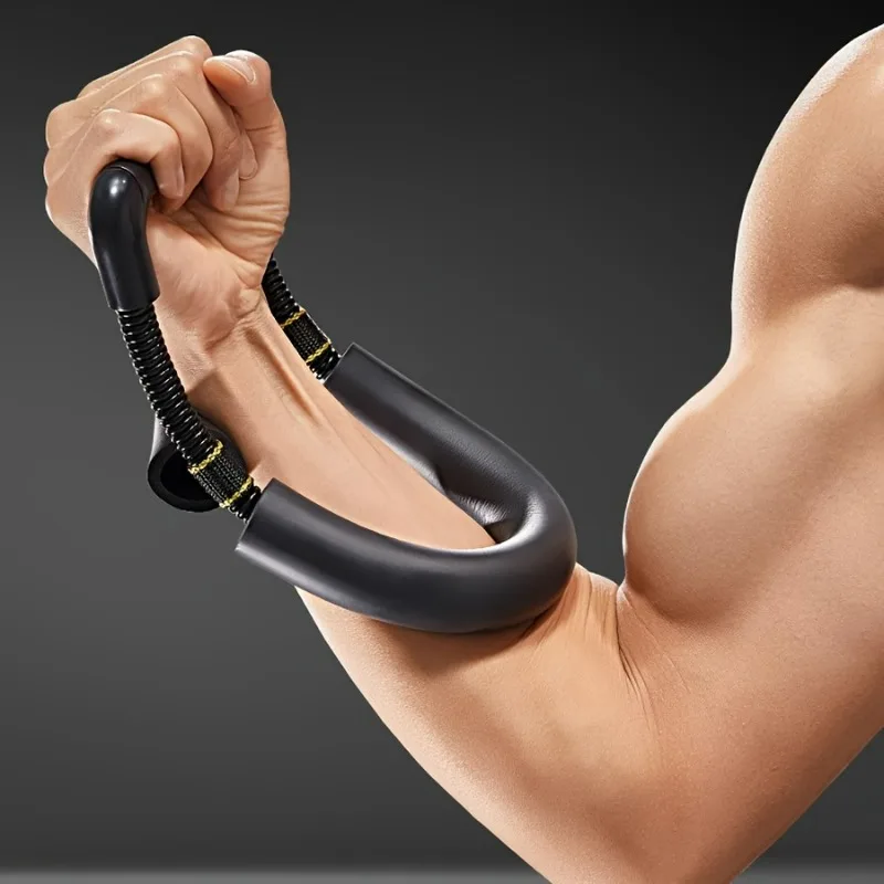 Wrist Strength Training Device with Adjustable Grip Spring and Arm Strength Training Device