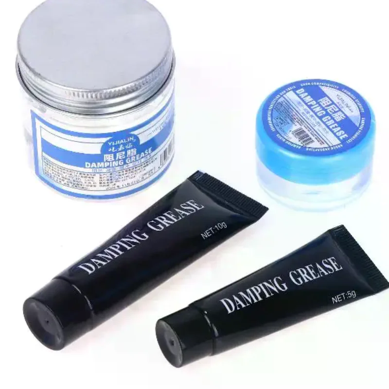 

1/3Pcs Medium/Low Viscosity Mechanical Buffer Grease Damping Grease Anti-rust Polishing Abrasive Lubricating Grease For Rubber