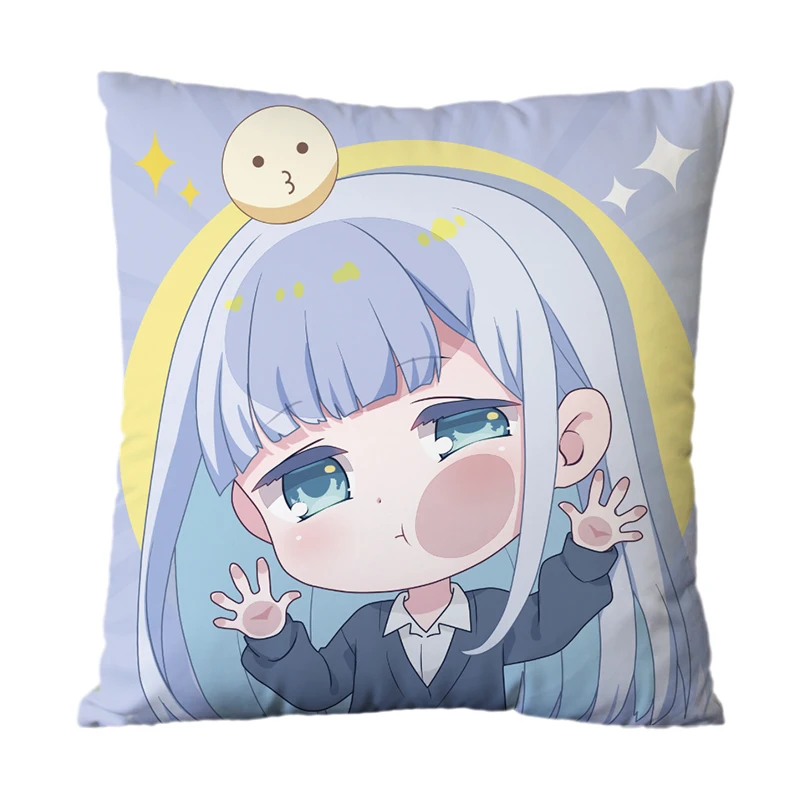 Anime Pillow Case Multiple Designs Q Version Cushion Chair Sofa Square Pillow For Christmar Gift