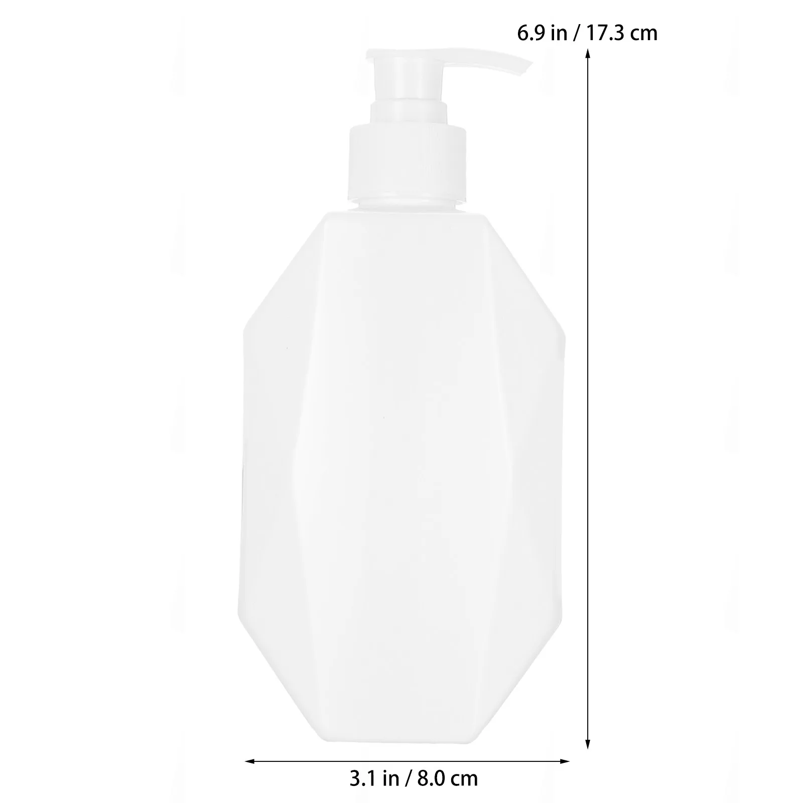8Pcs 300Ml Empty Pump Bottles for Shampoo Lotion Body Wash Face Toner Hand Cream Sunscreen Travel Refillable Toiletries