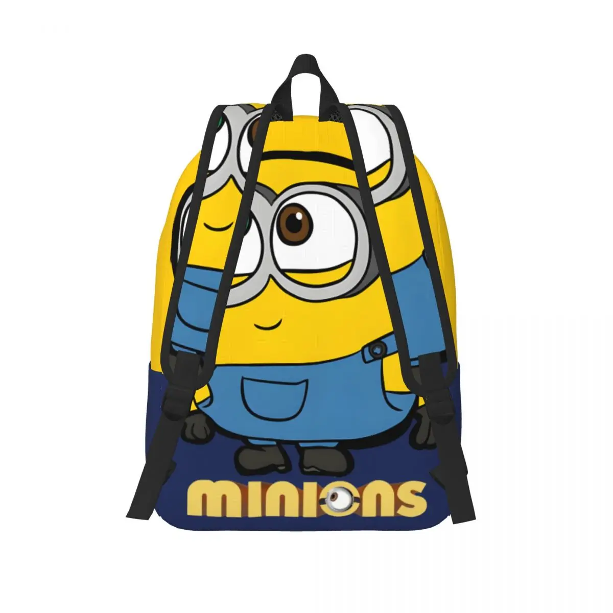 Minion Bob Kindergarten Bag Despicable Me Minions High School Students Personalised Campus For Gifts Zipper Closure Laptop Bag