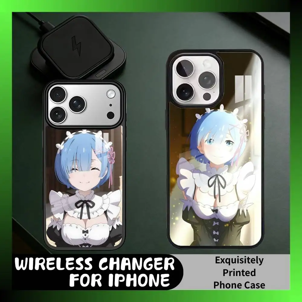 

Чехол R-REM-M от Re-Z-Zero для iPhone 17, 16, 15, 14, 13 Plus, Pro Max, магнитный, для беспроводной зарядки Magsafe