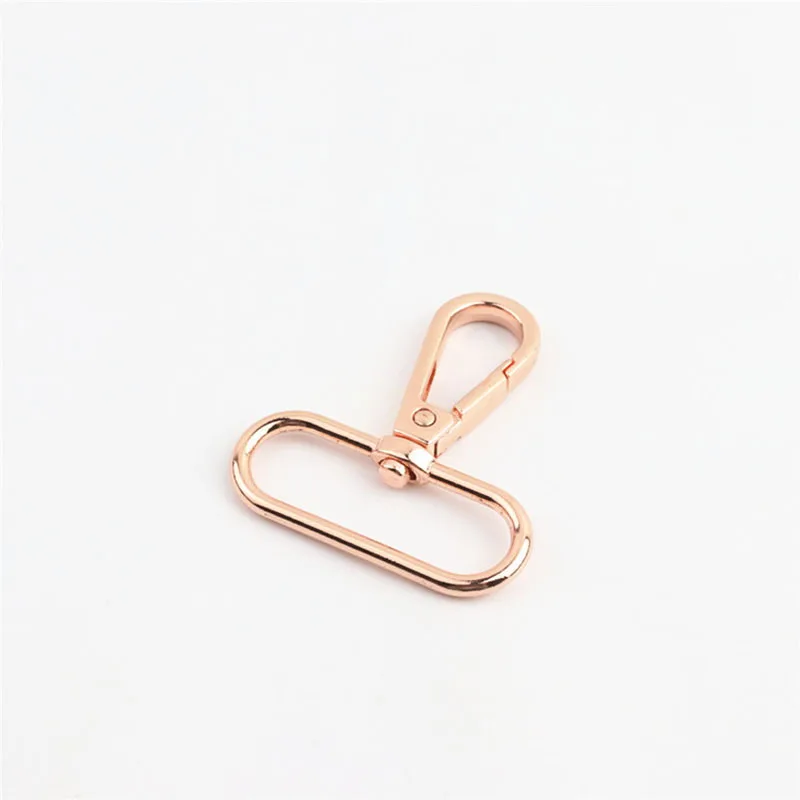 10Pcs 1.26/1.5inch Bag Strap Hook Buckle 32/38mm Oval Swivel Lobster Clasp Hanger Snap Hooks Key Chain Trigger Buckles Accessory