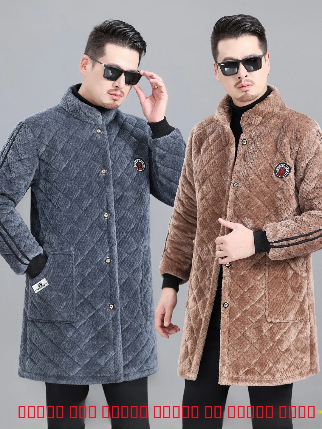 

Новое зимнее мужское пальто из тонкого хлопка с воротником-стойкой на подкладке Fce, теплая домашняя одежда, длинная повседневная одежда Sve Busin