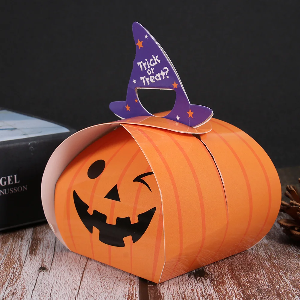 

20pcs Candy Boxes Halloween Creative Design Halloween Gift Boxes For Party Favors Spooky Candy Containers