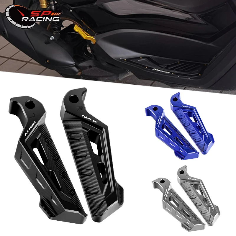 

NMAX155 Motorcycle Rear Passenger Footrest CNC Rear Foot Pegs Pedal Accessories Parts For Yamaha NMAX155 NMAX125 NMAX160