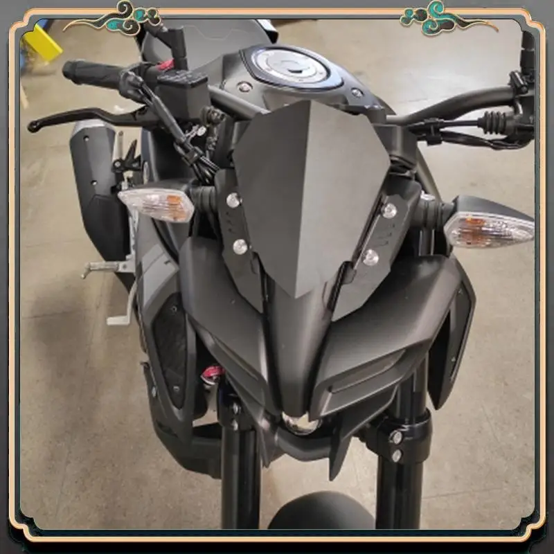 

M45K-For Yamaha MT15 MT-15 2017-2022 Motorcycle Front Windscreen Windshield Deflector Instrument Cover Replacement Parts