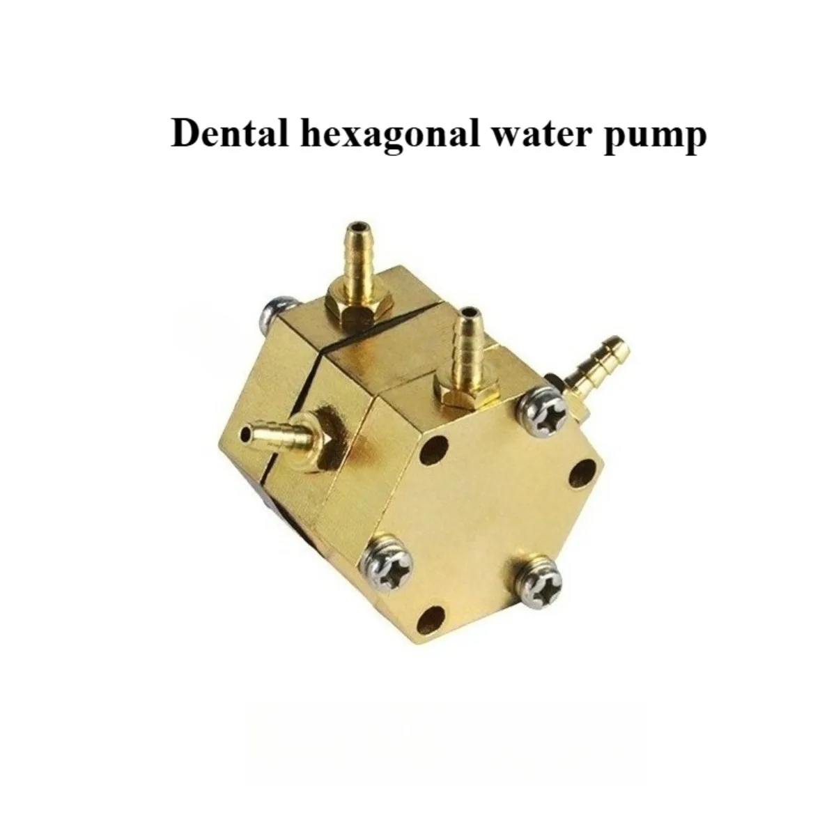 

Dental Oral Hexagonal Water Pressure Valve Dental Chair Accessories Air-controlled Single-link Water Control Valve