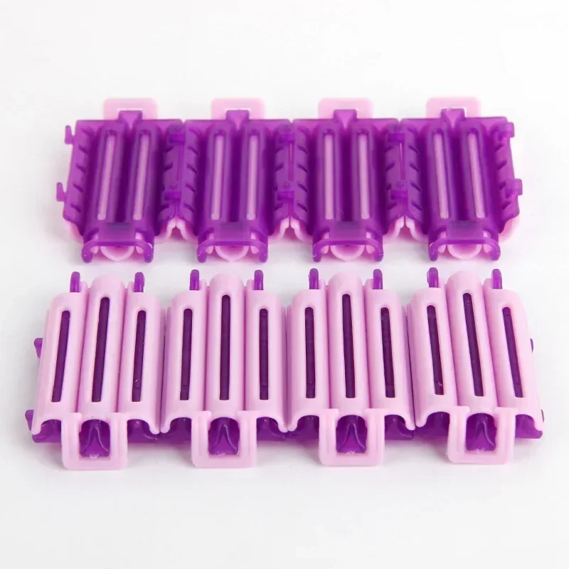 

50pcs Hair Clip Wave Perm Rod Bars Corn Curler DIY Fluffy Clamps Rollers Fluffy Hair Roots Perm Hair Styler Formers flexi