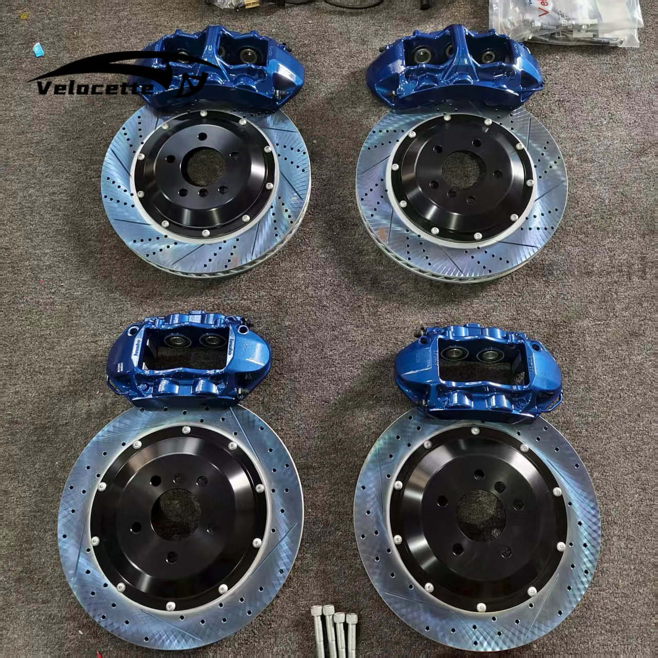 

Racing Aluminum Caliper Large 6-piston Brake Caliper Kit for BMW E38 E90 E92 for Toyota LC200 LC100 for Infiniti QX6