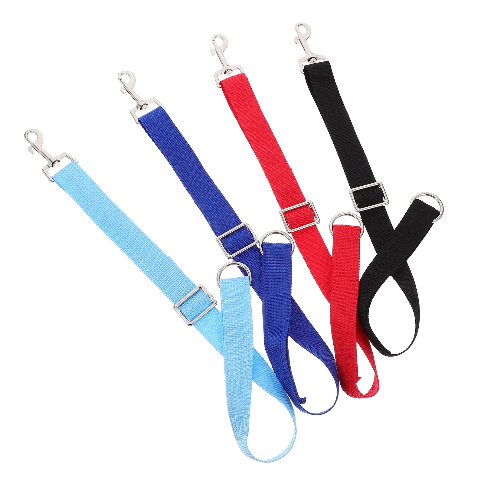 

4 Pcs Horse Stable Bucket Sling Stalls Rope Supplies Coat Hanger Adjustable Fixed Strap Nylon