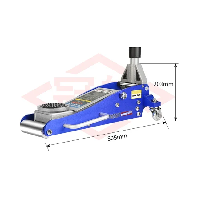 1.5 Ton Aluminum Hydraulic Jack / High Quality Floor Hydraulic Jack Lightweight Floor Jack