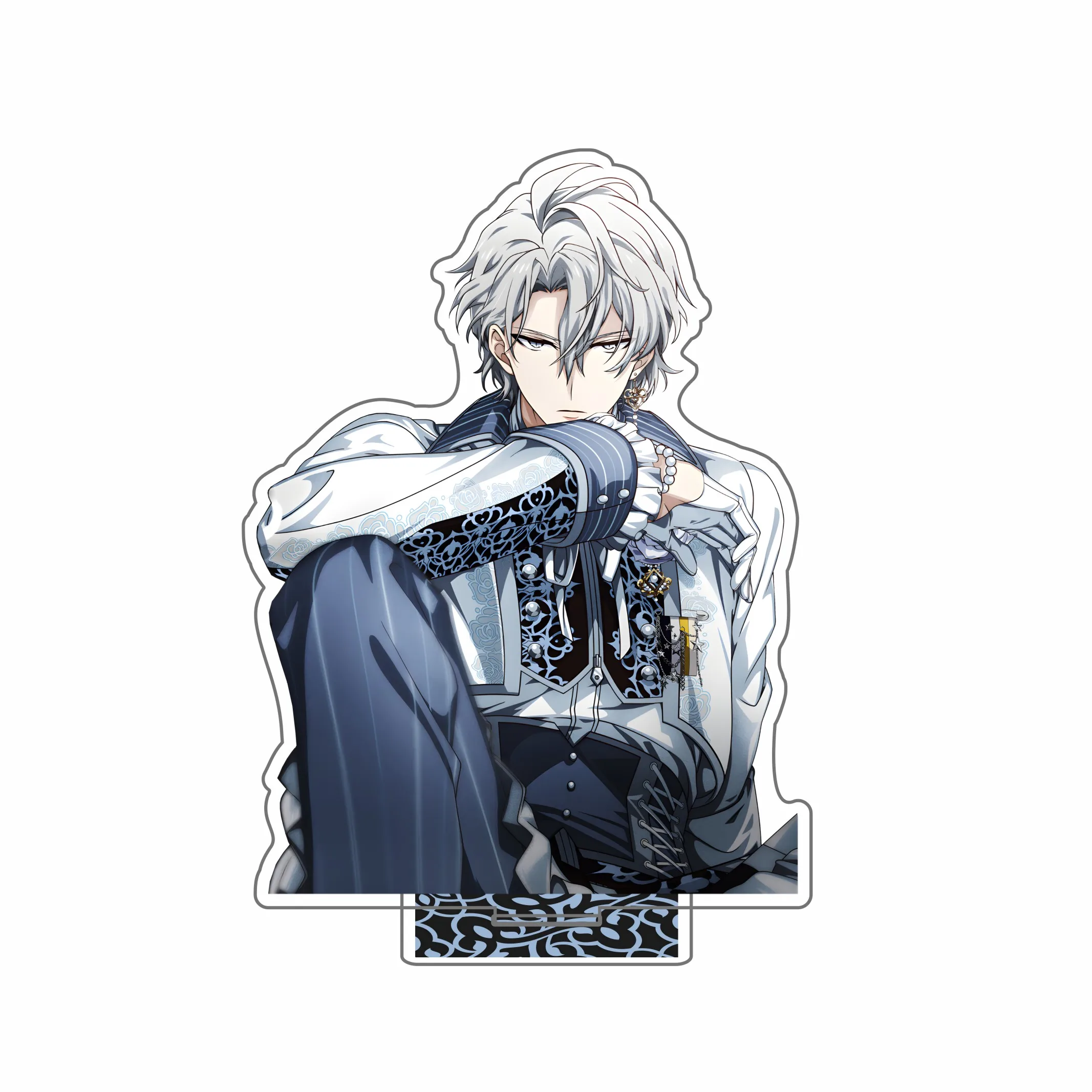 Anime IDOLiSH7 TRIGGER Combination 15cm Double-sided printed Acrylic stand key chains Gaku Yaotome Tenn Kujo Ryunosuke Gifts