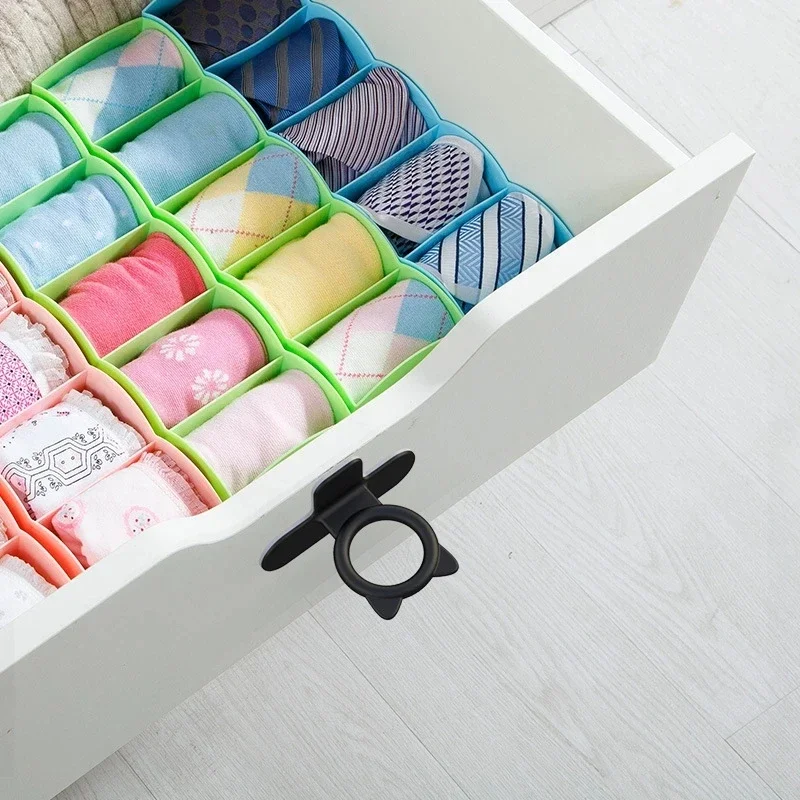 Cute multifunction Silicone Self Adhesive Handle for Toilet Seat Cabinet Drawer