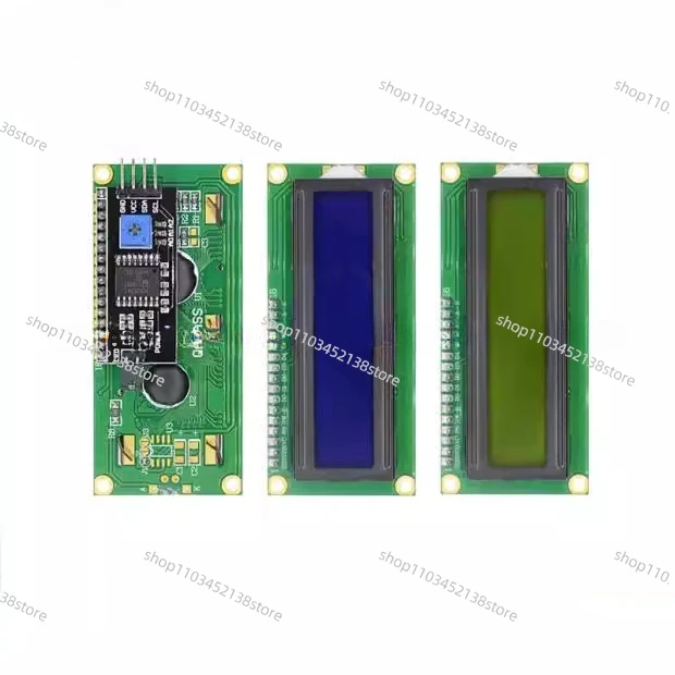 Blue/yellow green screen 1602A IIC/I2C LCD screen 5V LCD with backlight display module